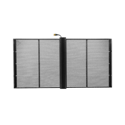 Het duurzame LEIDENE van het Kabinets Transparante Glas Scherm voor de Bouw van Reclame