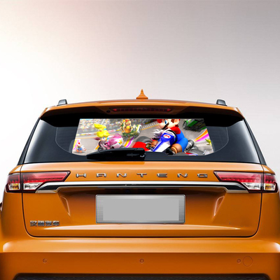 Transparante Auto LEIDENE van het met lange levensuur de Energie Reclamescherm - besparing