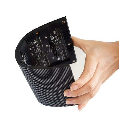 Van het speciale Materiële Flexibele LEIDENE van P1.579mm de Zachte Module Vertoningsscherm
