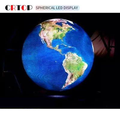 2.5m Diameter van het Creatieve LEIDENE de Beschermingsklasse Vertoningsscherm IP20