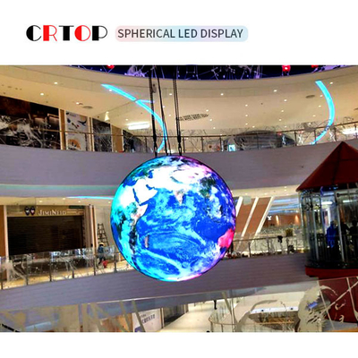 P5mm1500cd het Creatieve LEIDENE Vertoningsscherm 2.5m Sferische Diameter