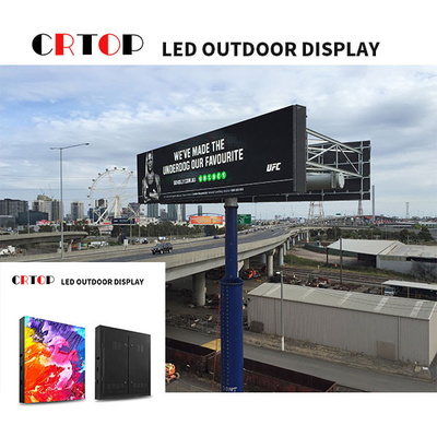 Openlucht LEIDENE het met 16 bits van Grayscale Reclamescherm voor Bureaugebouwen